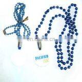 Plastic Bead Necklace Pendant With LED Flashlight