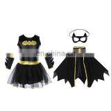 Cute Bat Man Costume for Girl Kids, Hawlloween Costume for Kids thumbnail-5