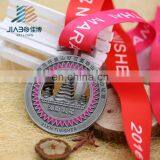 Custom Antique Silver 3d Plating Running Sports Custom Medal Maker thumbnail-2