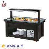 Counter Top Marble Sliding Door Salad Bar Display Equipment thumbnail-2