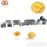 Semi-Automatic Sweet Potato Sticks French Fries Maker Machinery Small Scale Potato Chips Making Machine thumbnail-7