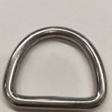 Flat D Ring Triangle D Ring 316 Stainless Steel Metal D Rings