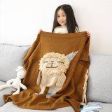 100% Organic Cotton Knitted Baby Blanket Super Soft Blanket Baby Fine Sleeping Partner Customized Baby Blanket thumbnail-4