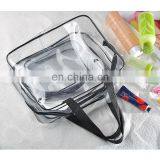 Wholesale Clear PVC Toiletry Bag Set 3 Pcs Gift Cheap Transparent Cosmetic Bag thumbnail-2