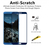 3D Protective Glass on Honor 9 Lite Screen Protector For Huawei Honor 9 Lite Tempered Glass thumbnail-1
