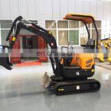 Crawler Mini Excavator 1.8ton Cylinders Strong Power China Small Mini Excavator Cheap Mini Excavator Sale thumbnail-5