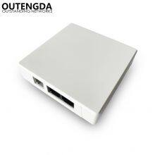 1200Mbps Full Gigabit Embedded Wireless Panel Router in Wall Access Point With Two Lan RJ45 and RJ11 Phone Port for Smart Hotel