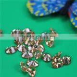 High Quality Wholesale Incomparable Beautiful Oval Cut Light Peach Ziron for Decoration Saree thumbnail-4