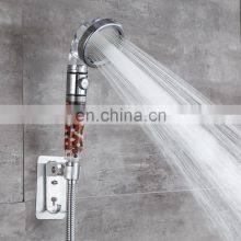Water Saving Detachable Handheld Showerhead, 3 Modes Spray Shower for Dry Hair & Skin SPA