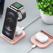 20W 3 in 1 Wireless Charger Stand for IPhone 13 12 11 XS XR X 8 AirPods Pro Charging Dock Station For Apple Watch IWatch 7 6 thumbnail-2