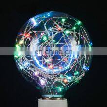 New Arrival 3w LED Bulb Edison G95 E27 220V Colorful Christmas String Light Bulb