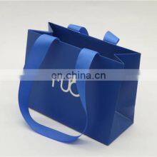 New Design Custom Logo Recycle Carry Packaging Handle Paper Gift Bag thumbnail-2