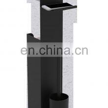 New Design Iron Powder Coating Toilet Roll Paper Holder With Toilet Brush thumbnail-4