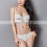 C67729A Hot Sale Lingeries Fancy Underwear Transparent Bra Set for Women thumbnail-3