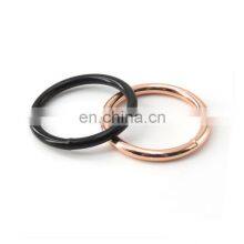 Factory Custom Metal O Ring Zinc Alloy Round Ring Circle Line For Handbag thumbnail-3