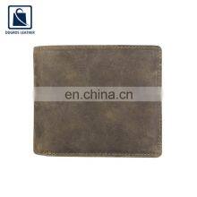 New Arrival Stylish and Elegant Design Buff Antique Fitting Open Closure Men Genuine Leather Wallet/ Leather Purse thumbnail-2