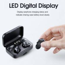 S15 Ture Wireless Headsets 5.0 TWS Earbuds LED Display Earphones With Microphone For Phone thumbnail-3