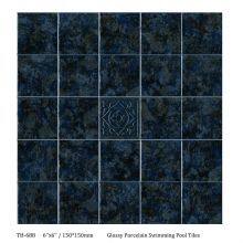 Premium 150x150mm Porcelain Swimming Pool Tiles From Foshan YUPURONG thumbnail-5