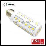 8W Led Corn Light Bulb 360degree 52pcs SMD5050 E27
