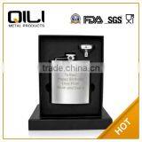 FDA 7oz Engraved Hip Flask Unique Gifts for Dad