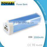 2000mah Mini Power Bank Hot Selling Promotion Products Portable Power Bank Mini Power Bank Colorful thumbnail-1