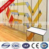 2016 Top Oak Wood L Door Waterproof High Pressure Laminate Club Locker