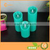 LED Dance Wax Candle With Waving Flame and Timer thumbnail-6
