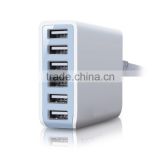 Bank Transfer Available 6.5A 6 Port Cheap Wall USB Charger for iPhone 5/6