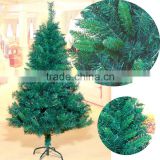 KT0002 2015 new design hot sale outdoor tip of leaf artificial christmas tree