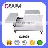 CJ1022 Top Glasshigh Gloss Foliding Coffee Tables