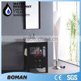 High Quality Metal Glass Vanity Cabinet for Bathroom thumbnail-1