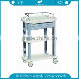 AG-LPT008A Utility Medical Three Layers Abs Hospital Emergency Trolley thumbnail-1
