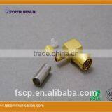 SMB Connector Female Crimp Right Angle for FLEX-2 Cable thumbnail-4