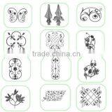 Security Wrought Iron Metal Fence for Garden thumbnail-5