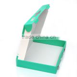 Recycle feature high quality cardboard suitcase boxes with handle