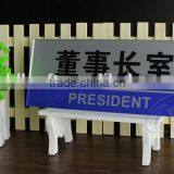 Whole Sale Acrylic Hanging Sign Board for Office Building, Plastic Sign Board for Office thumbnail-2