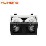 Project Office 20w*2 Adjustable Cob Led Double Downlight thumbnail-4