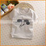 South Korea 2016 Summer New Korean Children T-shirt 100% Cotton T-shirt Embroidered Children Cotton Short Sleeved Glasses thumbnail-6