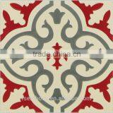 200*200mm Red Color Moroccan Decorative Wall Tile Non-slip Kitchen Floor Tile thumbnail-4