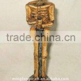 Polyresin Skull Figurine Bobble Head Craft