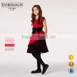 Sleeveless Premium Fabrics Girls Casual Dresses for 4-12 Yrs Old With Exquisite Workmanship 15 Yrs Girl Dresses Manufacturer Quality Choice thumbnail-1