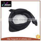 Black Color Polyester Satin Scarf thumbnail-1