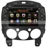 Android 4.4 2 DIN Car DVD Player TouchScreen GPS Navigation For MAZDA2Demio2007-2014 thumbnail-2