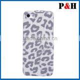 Smooth Surface Protective New Case for Iphone Leopard Flip pu Leather Case Cover thumbnail-1