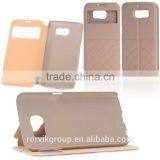 For Samsung Galaxy S6 Window View PU Leather Case thumbnail-5