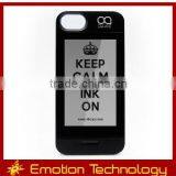 OAXIS InkCase i5 Black Electronic Ink E-Ink Case for Apple iPhone 5S iPhone 5