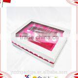 Luxury Colorful Empty Window Package Paper Cometic Box thumbnail-2