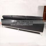 Leather Florence Knoll Living Room Sofa thumbnail-4