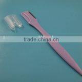 NMD-015 Plastic Handle Sharp Blade Battery Eyebrow Razor