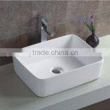 Sanitary Ware Ceramic Basin Bathroom Square Art Basin White Wash Basin B006 thumbnail-3